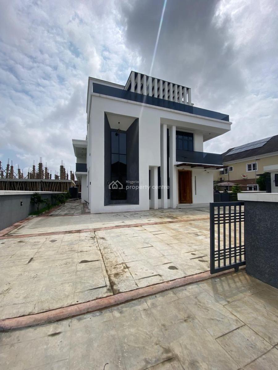 5 Bedroom Fully Detached House with Swimming Pool, Royal Garden, Ajah, Lagos, Detached Duplex for Sale
