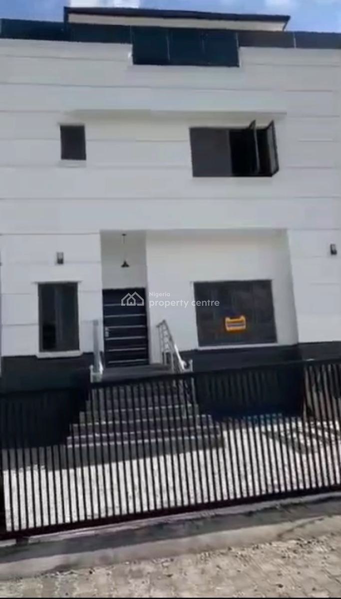 Standard 5 Bedroom Terrace Duplex with a Room Bq, Wuye, Abuja, Terraced Duplex for Rent