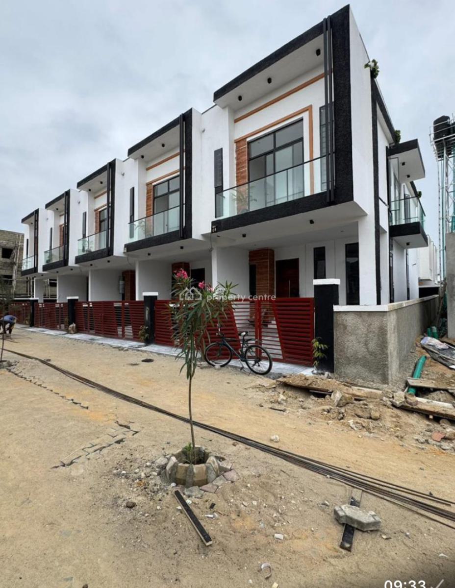 Corner Piece 4  Bedroom Terrace, Gra, Ikota, Lekki, Lagos, Terraced Duplex for Sale