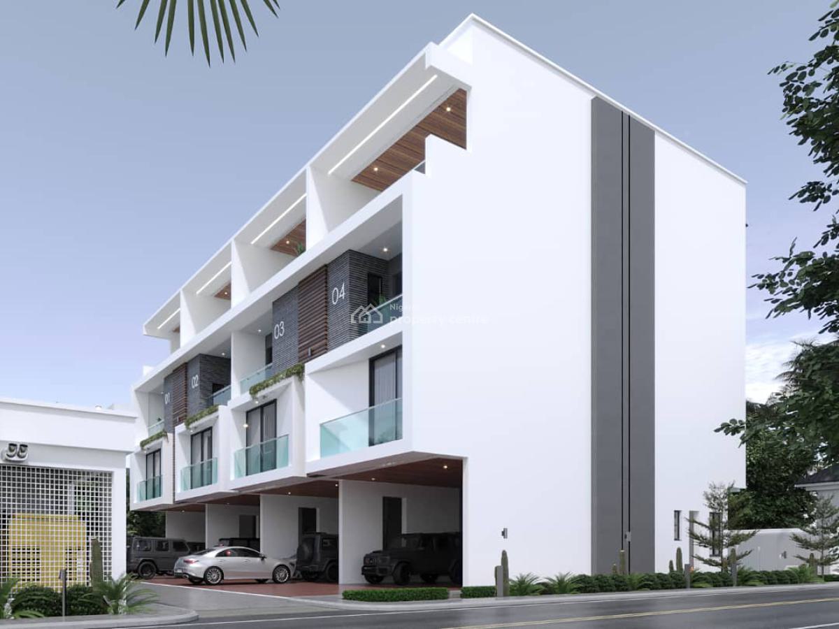 4 Bedroom Terrace Duplex, Creekside, Banana Island, Ikoyi, Lagos, Terraced Duplex for Sale
