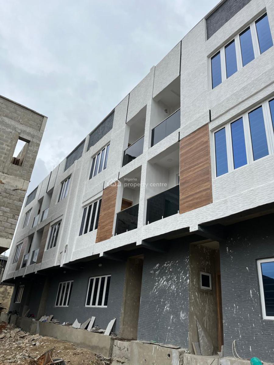 4 Bedrooms Terraced Duplex with Bq + Family Lounge + Walk-in Closet, Adeniyi Jones, Ikeja, Lagos, Terraced Duplex for Sale