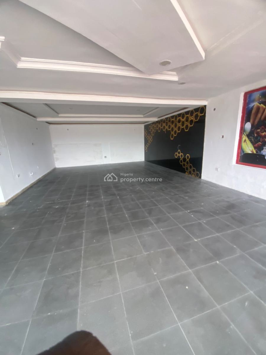 Luxuriously Nice Spacious Shop, No 12 Suru Street, Sangotedo, Ajah, Lagos, Restaurant / Bar for Rent