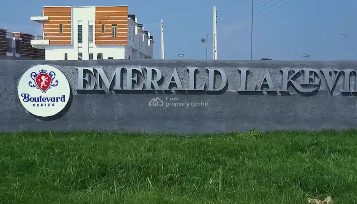 Newly Built 4 Bedroom with Swimming Pool, Adiva Estate in Beachwood Estate, Bogije, Ibeju Lekki, Lagos, Terraced Duplex for Sale