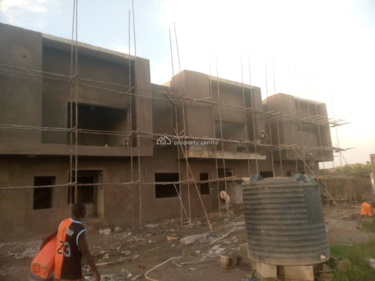 4 Bedrooms Terraced Duplex and a Bq, By Nizamiye Turkish Hospital, Mbora (nbora), Abuja, Terraced Duplex for Sale