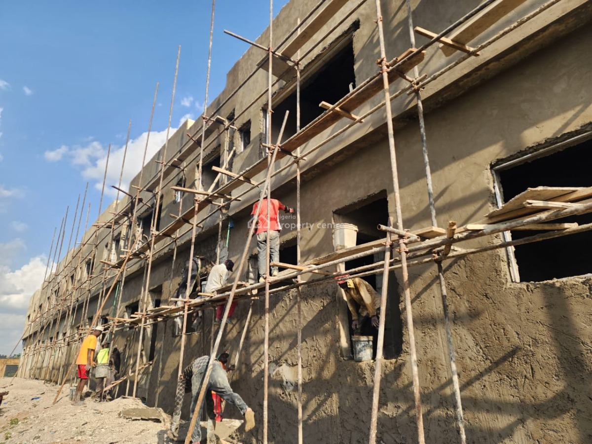 4 Bedrooms Terraced Duplex and a Bq, By Nizamiye Turkish Hospital, Mbora (nbora), Abuja, Terraced Duplex for Sale