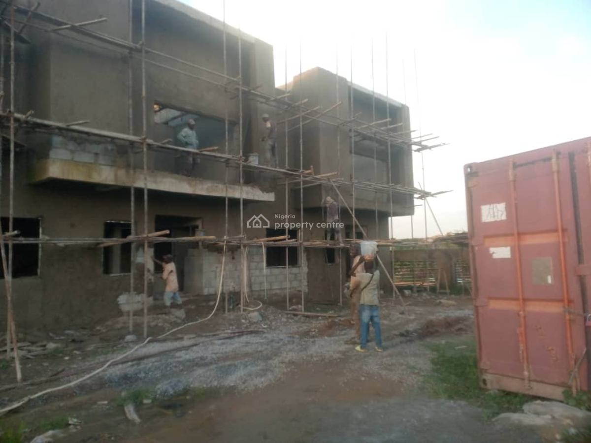 4 Bedrooms Terraced Duplex and a Bq, By Nizamiye Turkish Hospital, Mbora (nbora), Abuja, Terraced Duplex for Sale
