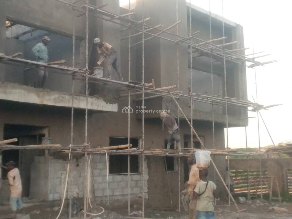 4 Bedrooms Terraced Duplex and a Bq, By Nizamiye Turkish Hospital, Mbora (nbora), Abuja, Terraced Duplex for Sale