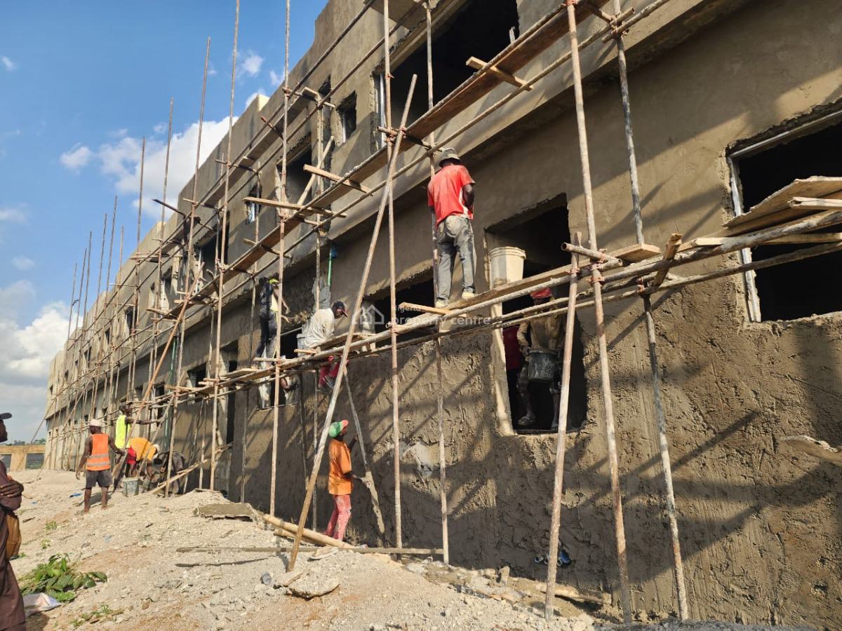 4 Bedrooms Terraced Duplex and a Bq, By Nizamiye Turkish Hospital, Mbora (nbora), Abuja, Terraced Duplex for Sale