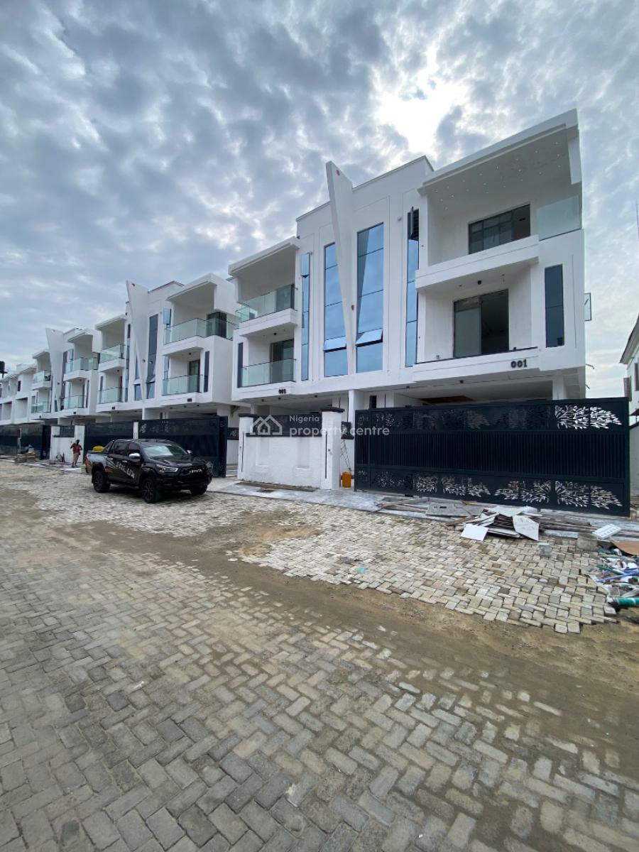 Newly Built 4 Bedroom Duplex  in a Gated Estate, Idado, Lekki, Lagos, Semi-detached Duplex for Sale