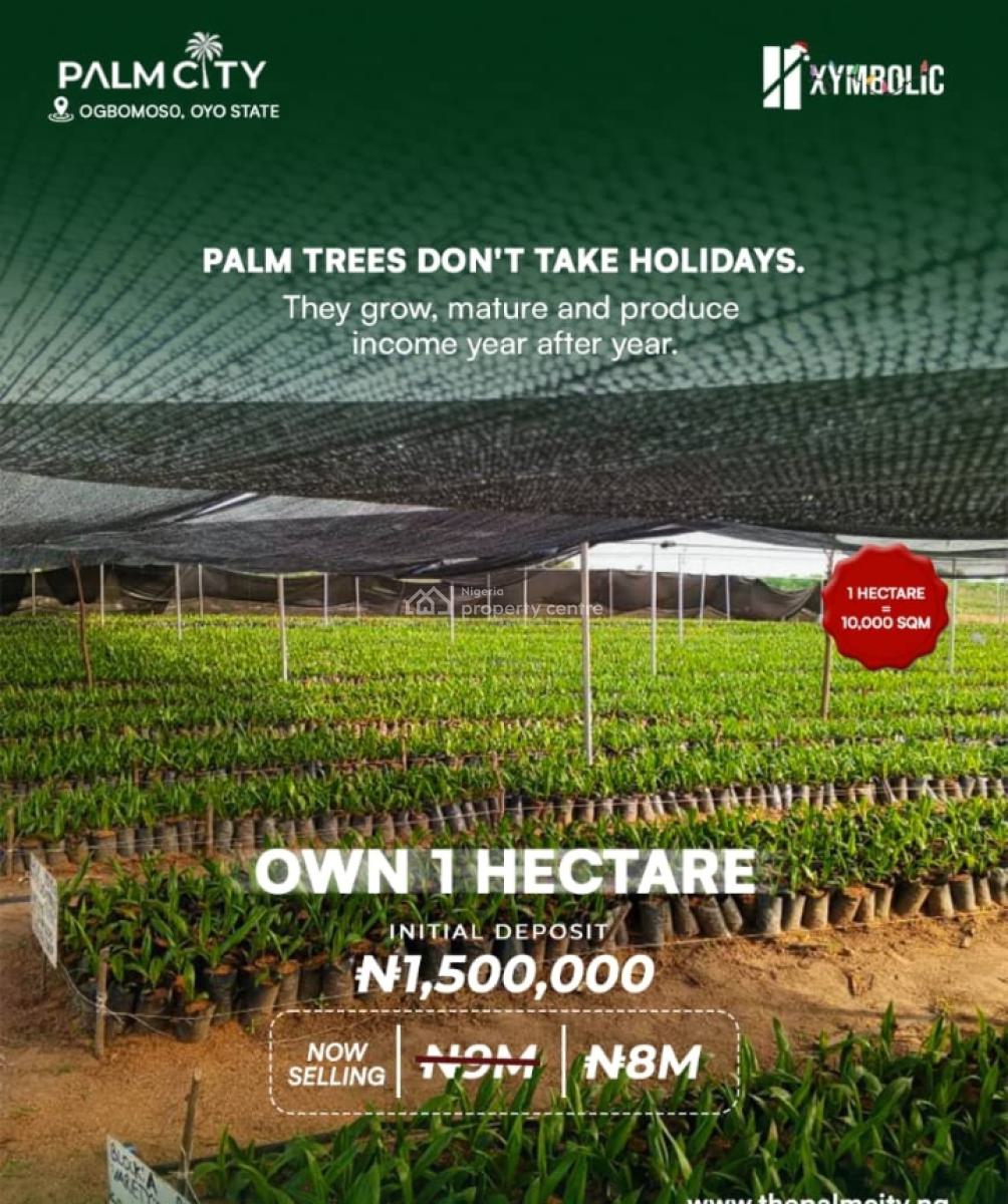 Palm City Estate, Ogbomoso, Ibadan, Oyo, Industrial Land for Sale