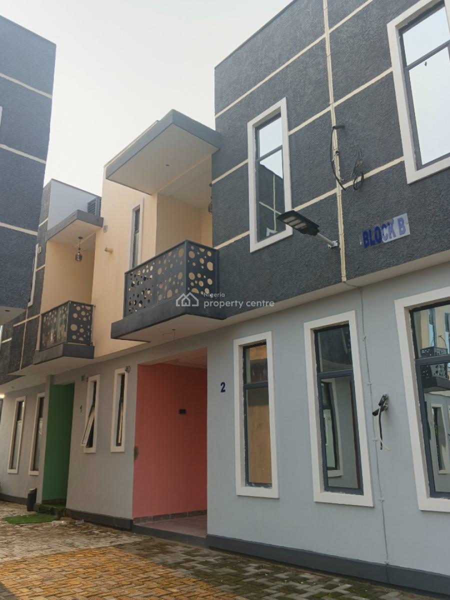 a Newly Built Spacious 4 Units of 3 Bedroom Terraced Duplex, Badore, Ajah, Lagos, Terraced Duplex for Sale