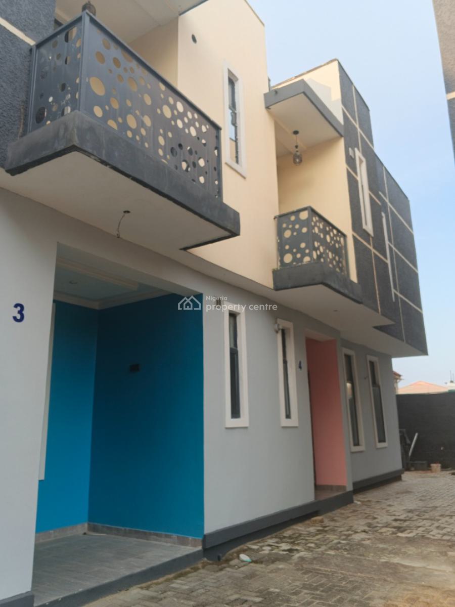 a Newly Built Spacious 4 Units of 3 Bedroom Terraced Duplex, Badore, Ajah, Lagos, Terraced Duplex for Sale