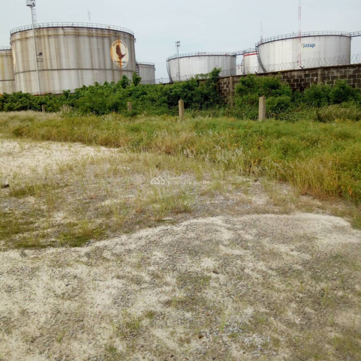 Waterfront Commercial Plots of Land Measuring 18,941 Sqm (5 Acres), Ibafon Area of Kirikiri (coconut Bus-stop), Apapa, Lagos, Mixed-use Land for Sale