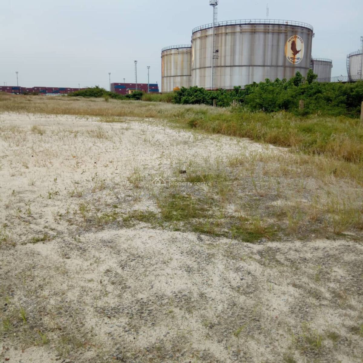 Waterfront Commercial Plots of Land Measuring 18,941 Sqm (5 Acres), Ibafon Area of Kirikiri (coconut Bus-stop), Apapa, Lagos, Mixed-use Land for Sale