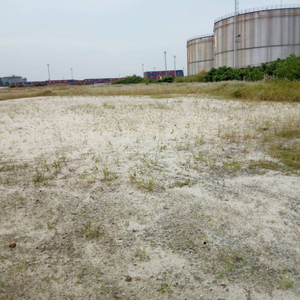Waterfront Commercial Plots of Land Measuring 18,941 Sqm (5 Acres), Ibafon Area of Kirikiri (coconut Bus-stop), Apapa, Lagos, Mixed-use Land for Sale