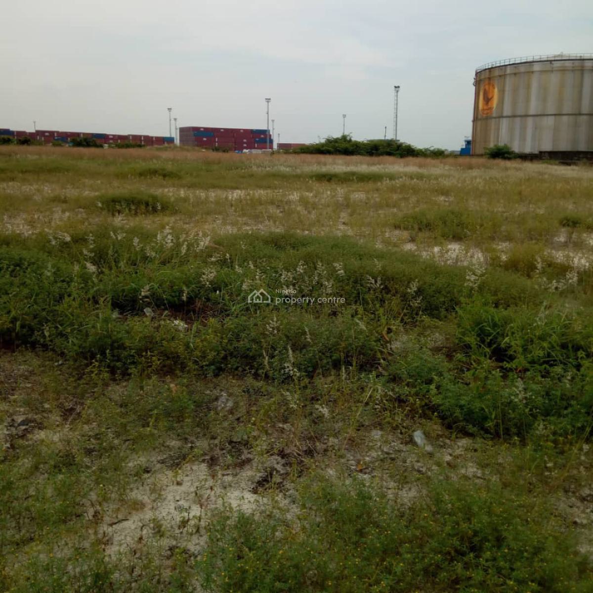Waterfront Commercial Plots of Land Measuring 18,941 Sqm (5 Acres), Ibafon Area of Kirikiri (coconut Bus-stop), Apapa, Lagos, Mixed-use Land for Sale
