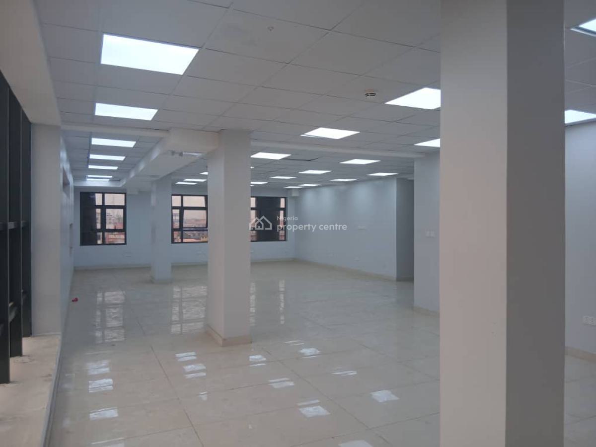 Fully Service 240sqm Open Plan Office Space, Oba Akran, Ikeja, Lagos, Commercial Property for Rent
