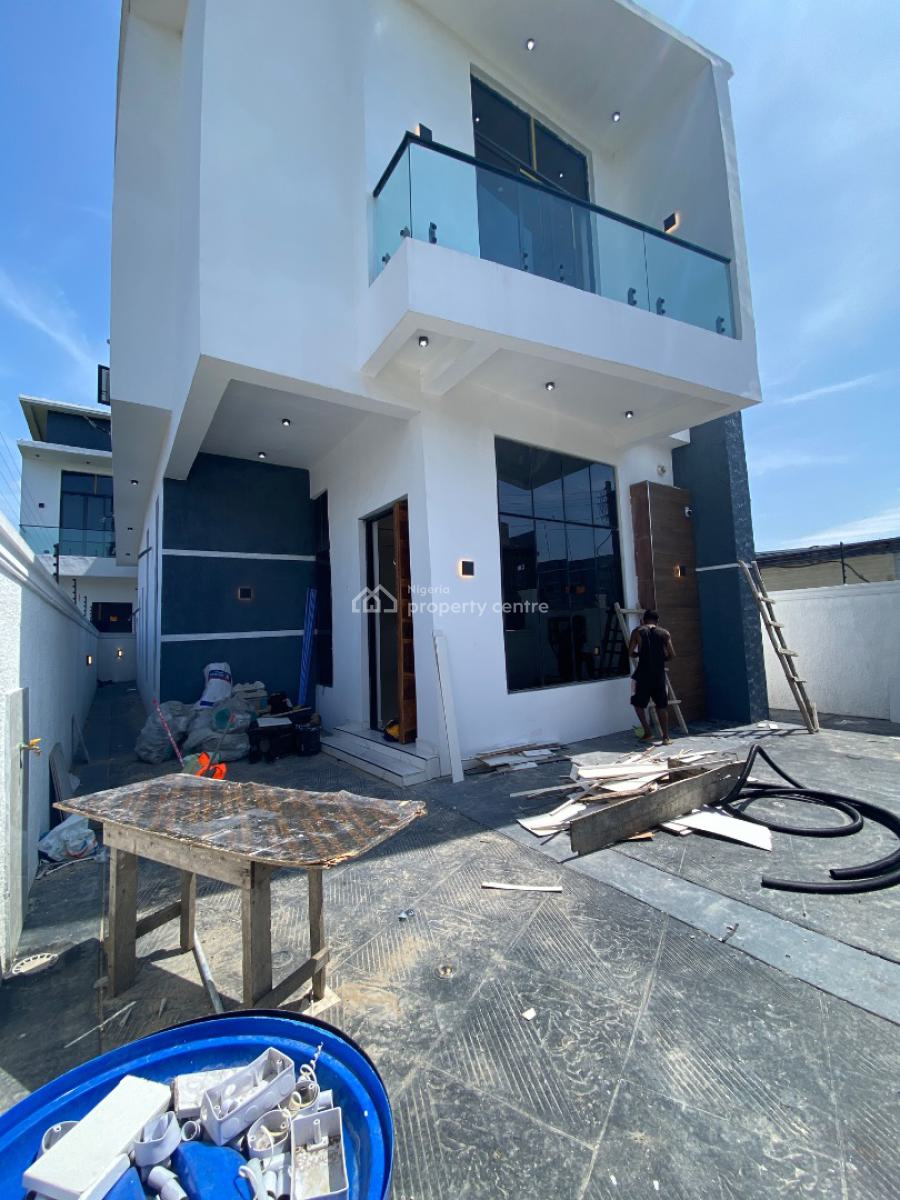 Distressed Luxury 5 Bedroom Fully Detached Duplex with Bq, Sangotedo, Ajah, Lagos, Detached Duplex for Sale