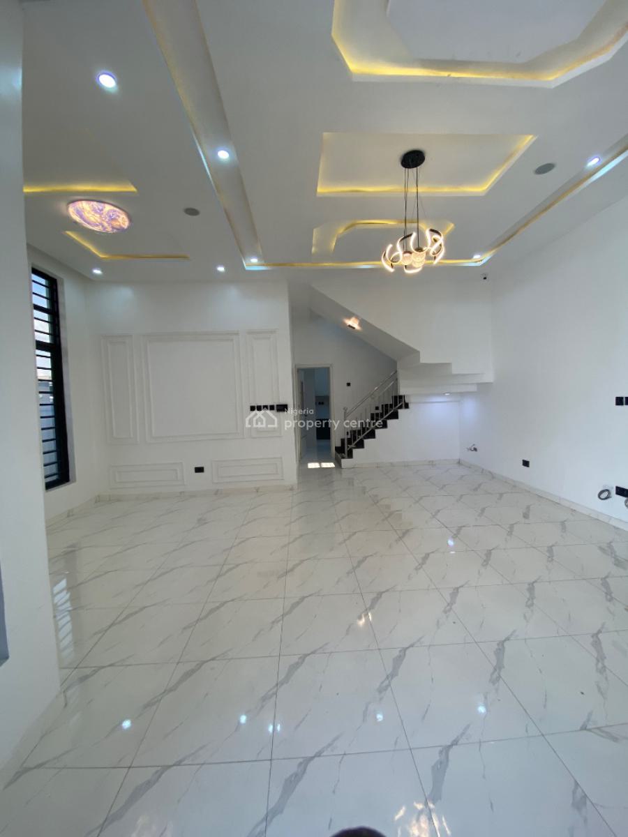 Distressed Luxury 5 Bedroom Fully Detached Duplex with Bq, Sangotedo, Ajah, Lagos, Detached Duplex for Sale
