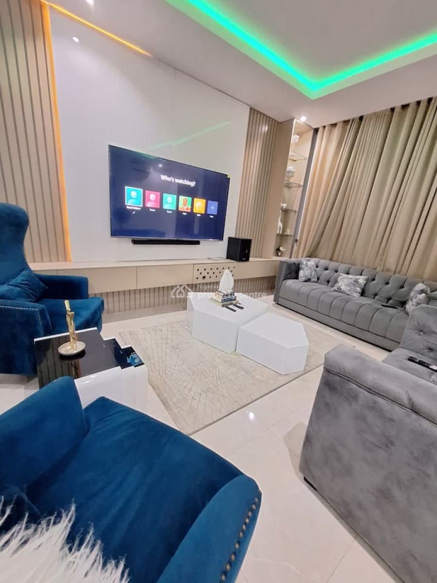 Luxury 4-bedroom Terrace with Bq in a Secured Estate, Bishop Okonkwo Road, Osapa, Lekki, Lagos, Terraced Duplex Short Let