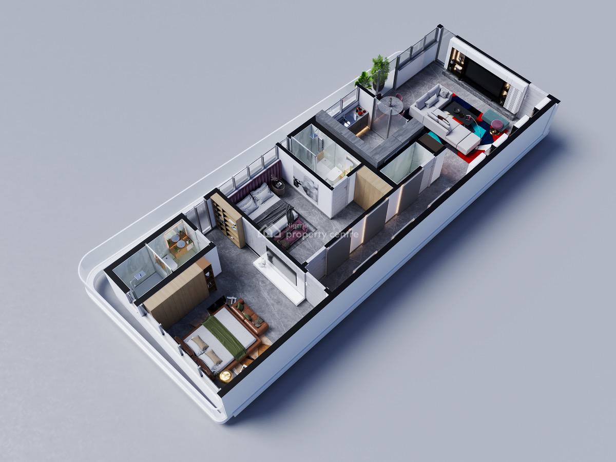 Own a Unit 2bedroom Hotel Apartment. Off Plan, Adeola Hopewell Street, Victoria Island (vi), Lagos, Flat / Apartment for Sale