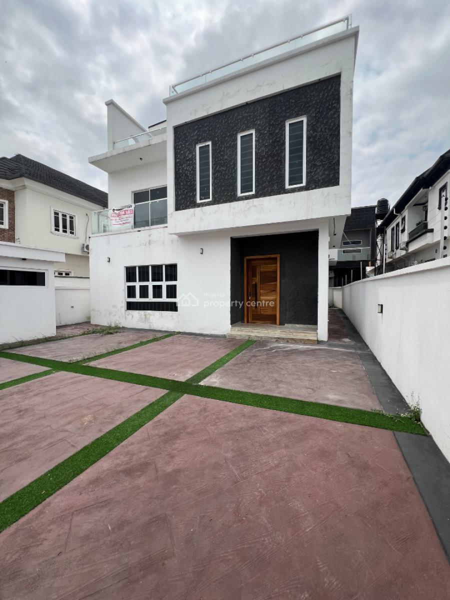 Luxury 4 Bedroom Fully Detached Duplex with Cinema, Oral Estate, 2nd Toll Gate, Lekki, Lagos, Detached Duplex for Sale