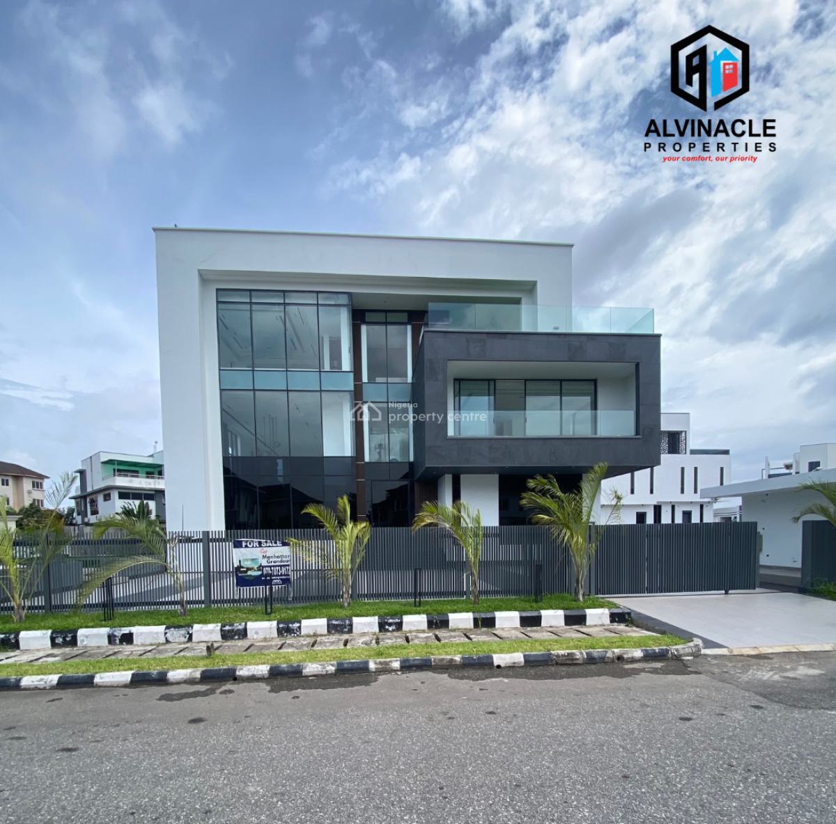 Newly Built 5 Bedroom Mansion in a Gated Estate, Osapa, Lekki, Lagos, Detached Duplex for Sale