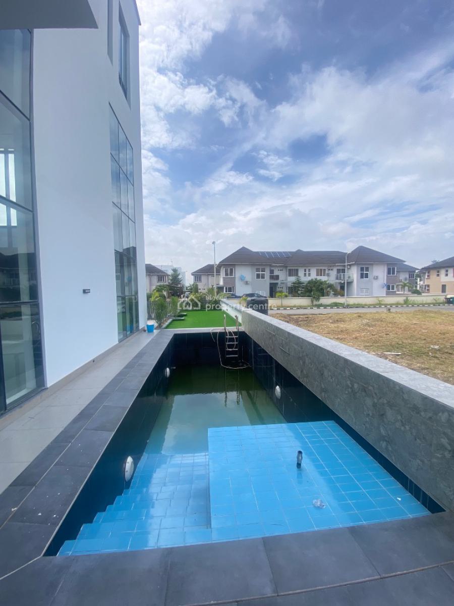 Newly Built 5 Bedroom Mansion in a Gated Estate, Osapa, Lekki, Lagos, Detached Duplex for Sale