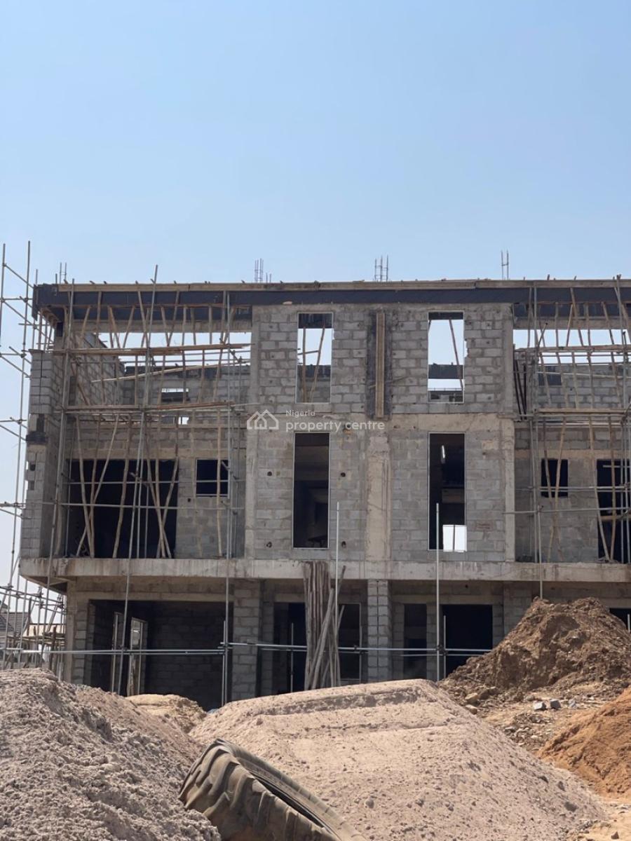4 Bedrooms Luxury Semi Detached Duplex and a Bq, Before Life Camp Junction, By Lento Aluminum, Life Camp, Abuja, Semi-detached Duplex for Sale