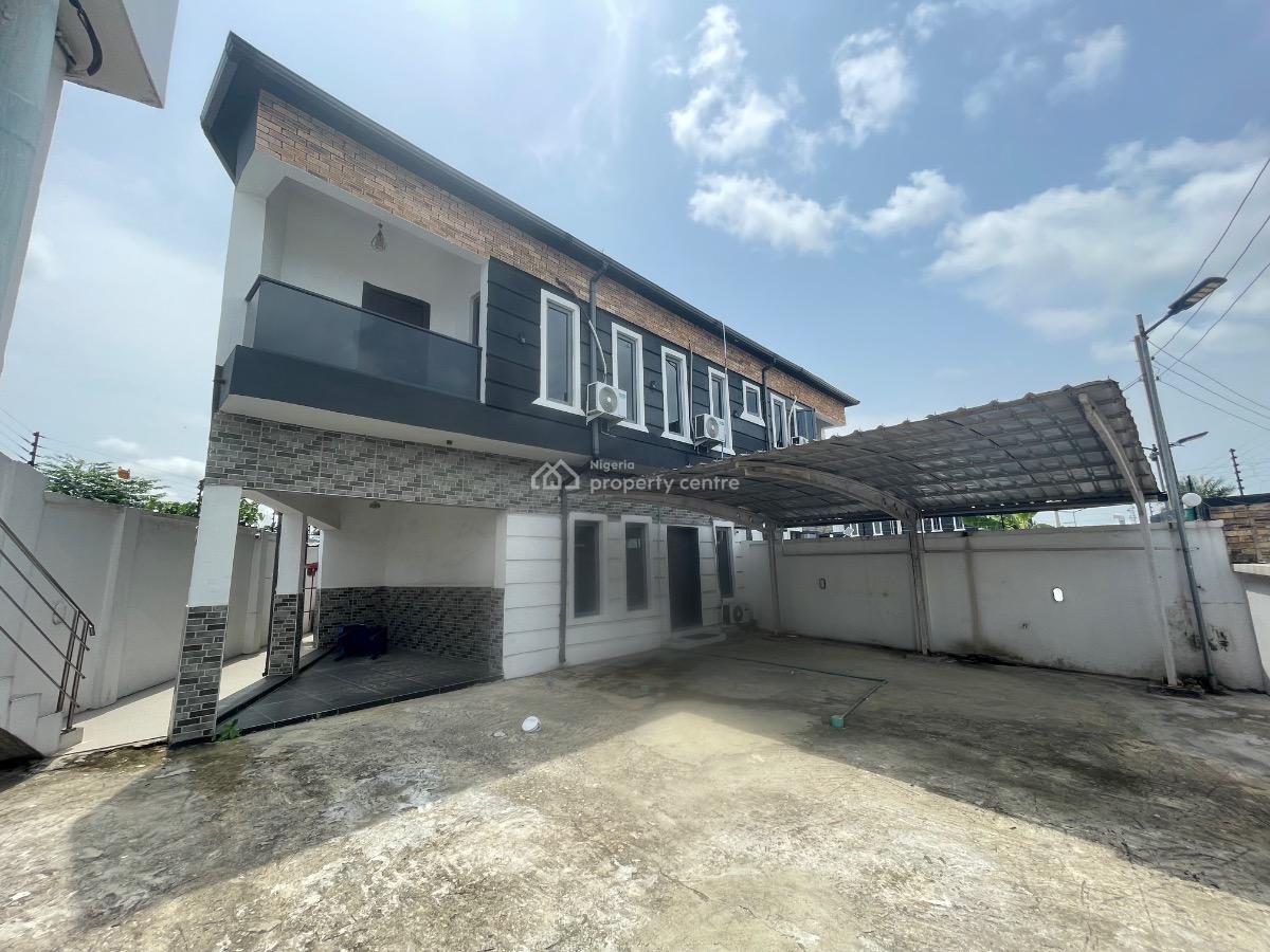Cute 3 Bedroom Duplex with Security House, Phase 2, Oribanwa, Ibeju Lekki, Lagos, Semi-detached Duplex for Sale