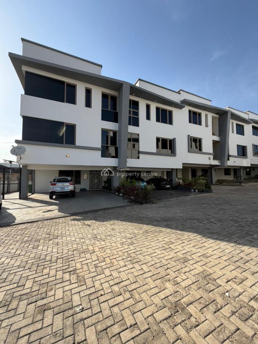 Brand New 4 Bedroom Terrace Duplex, Kado, Abuja, Terraced Duplex for Rent