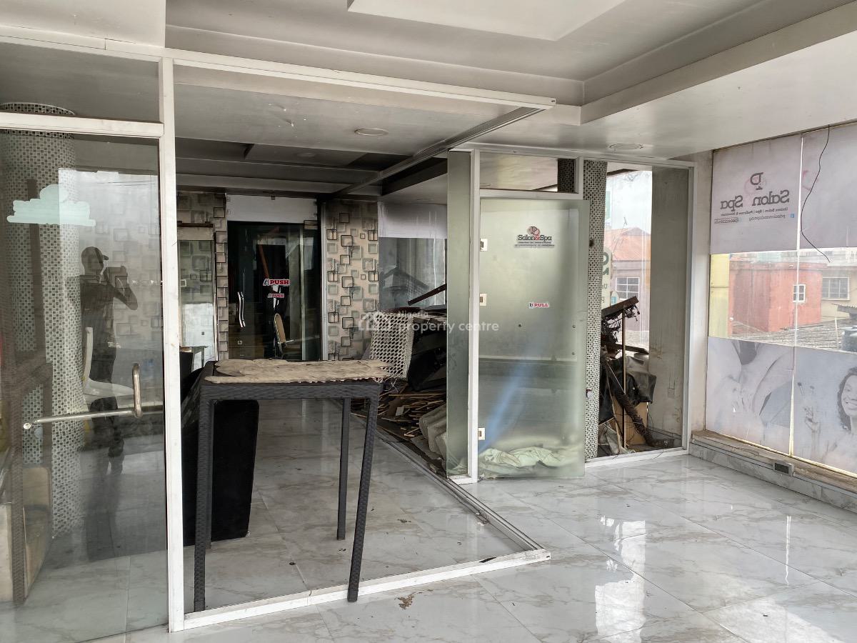 Fully Service 125sqm Open Space Shop, Oba Akran Road, Ikeja, Lagos, Shop for Rent