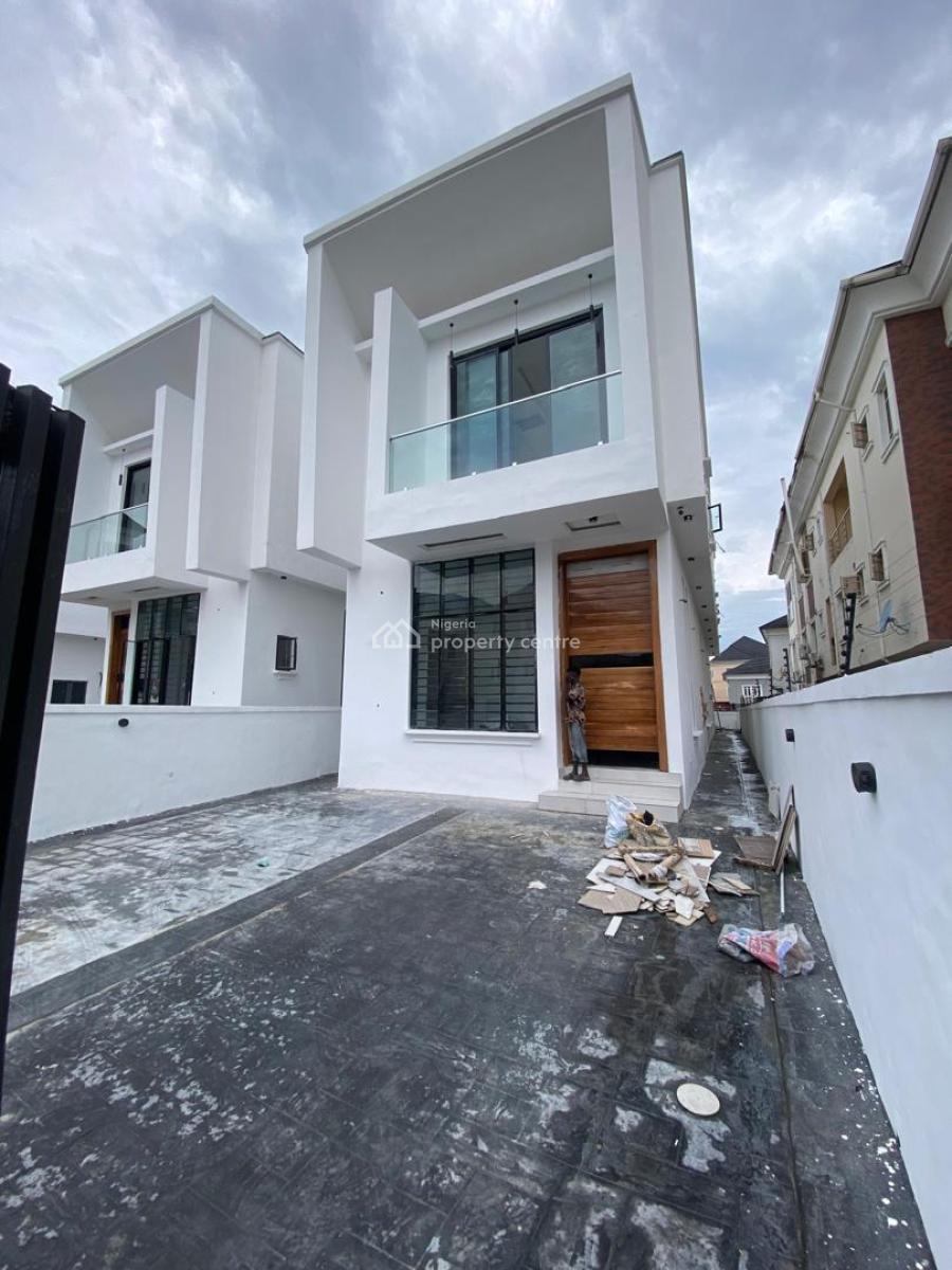 Lovely 5 Bedroom Duplex in a Gated Estate, Osapa London, Osapa, Lekki, Lagos, Detached Duplex for Sale