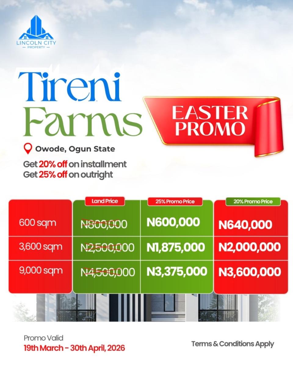 Affordable Farm Land, After Chi Farm, Obafemi Owode, Ogun, Commercial Land for Sale