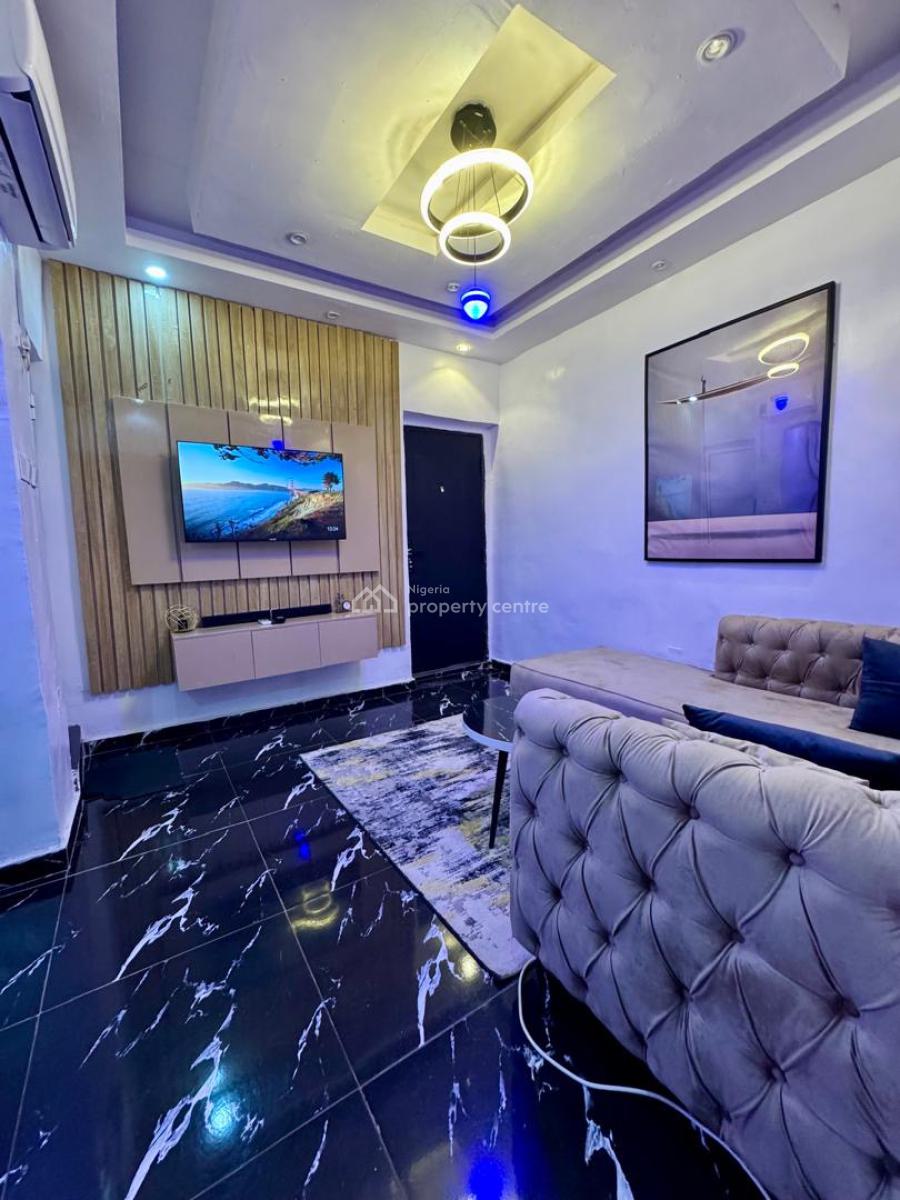 (mini Flat) One Bedroom Service Apartment, Chemist, Akoka, Yaba, Lagos, Mini Flat (room and Parlour) Short Let