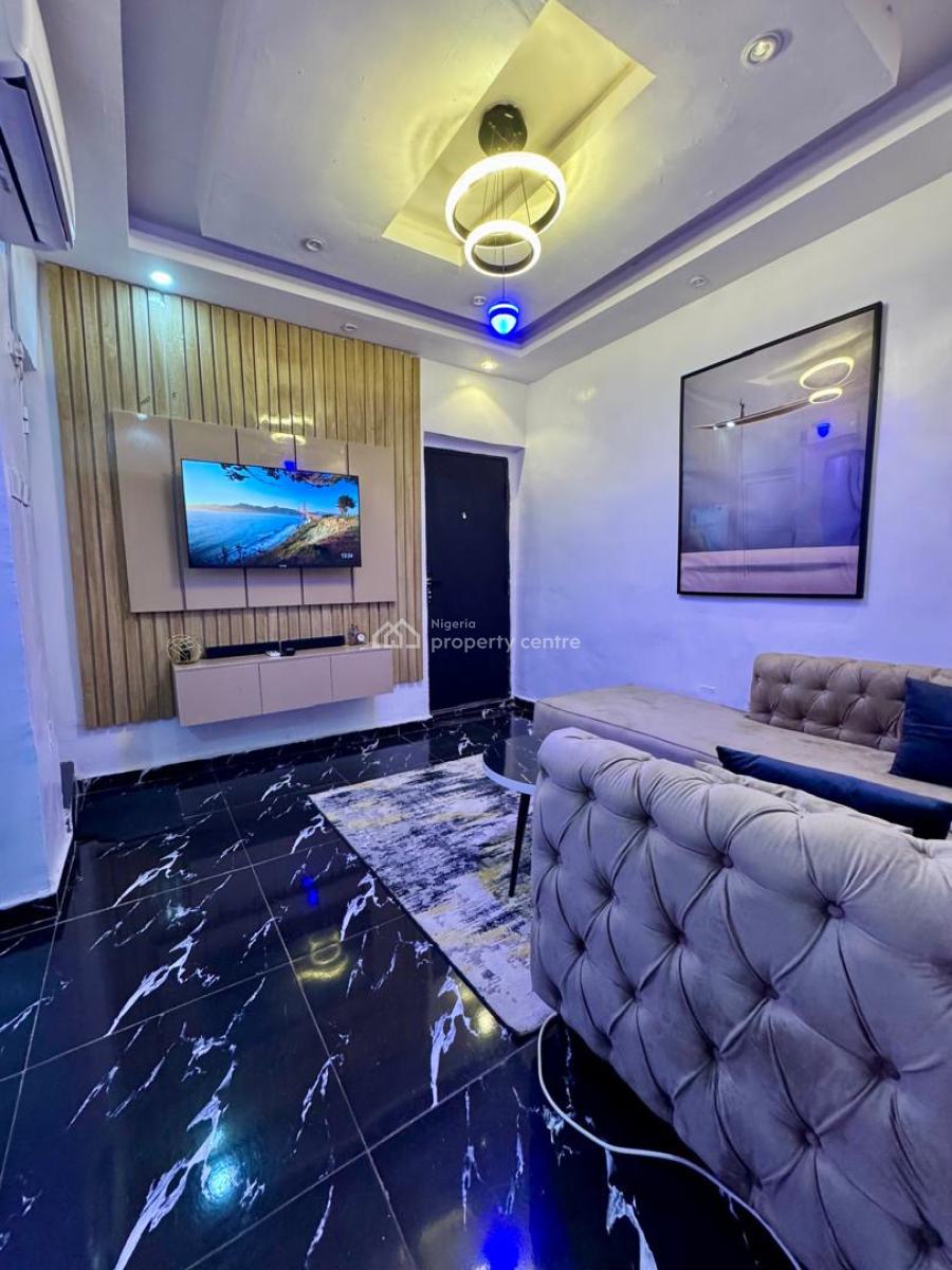 (mini Flat) One Bedroom Service Apartment, Chemist, Akoka, Yaba, Lagos, Mini Flat (room and Parlour) Short Let