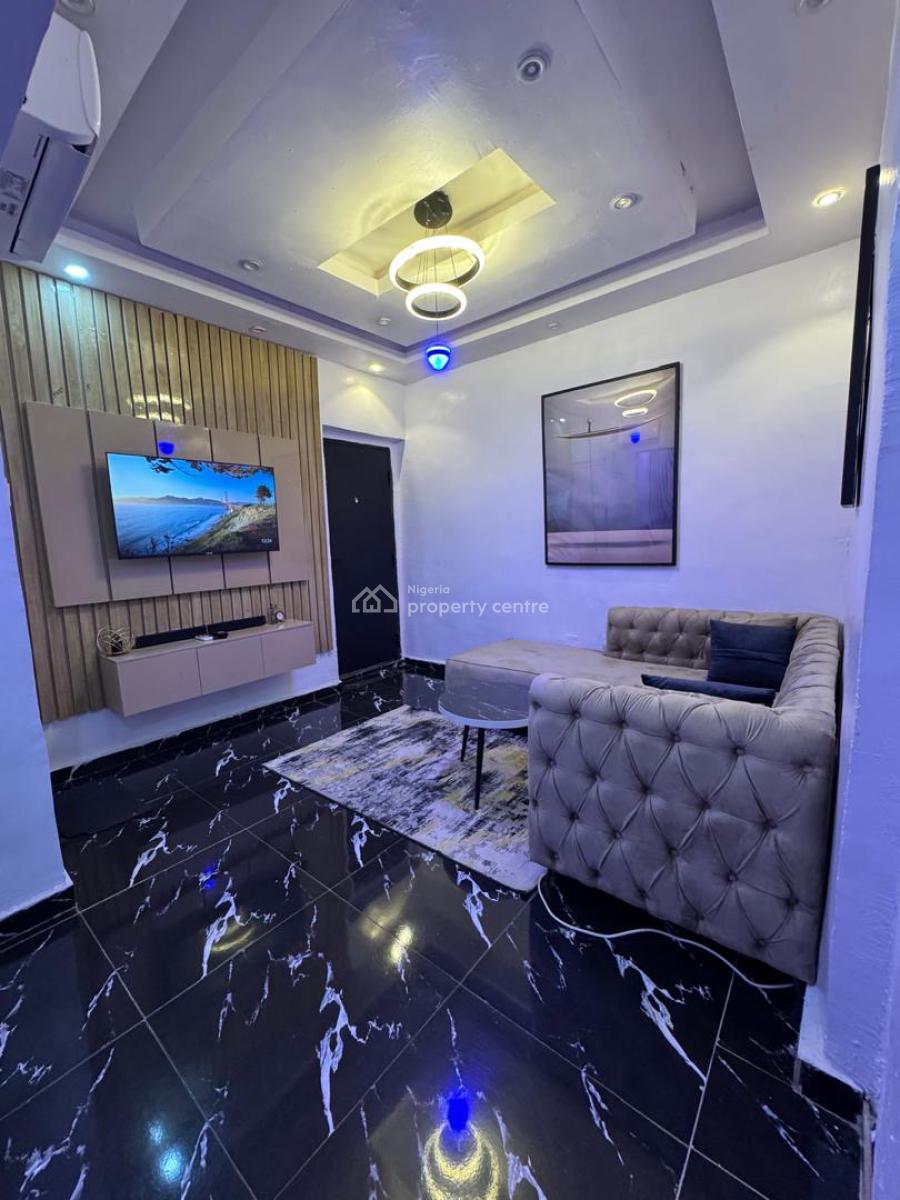 (mini Flat) One Bedroom Service Apartment, Chemist, Akoka, Yaba, Lagos, Mini Flat (room and Parlour) Short Let