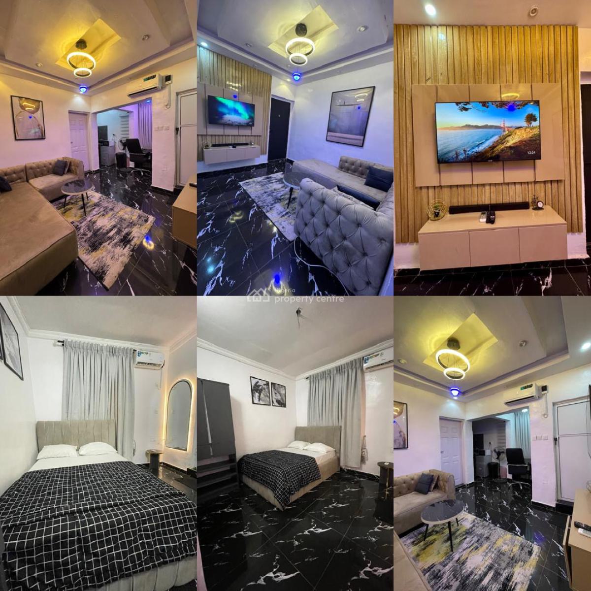 (mini Flat) One Bedroom Service Apartment, Chemist, Akoka, Yaba, Lagos, Mini Flat (room and Parlour) Short Let