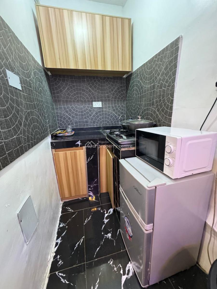 (mini Flat) One Bedroom Service Apartment, Chemist, Akoka, Yaba, Lagos, Mini Flat (room and Parlour) Short Let
