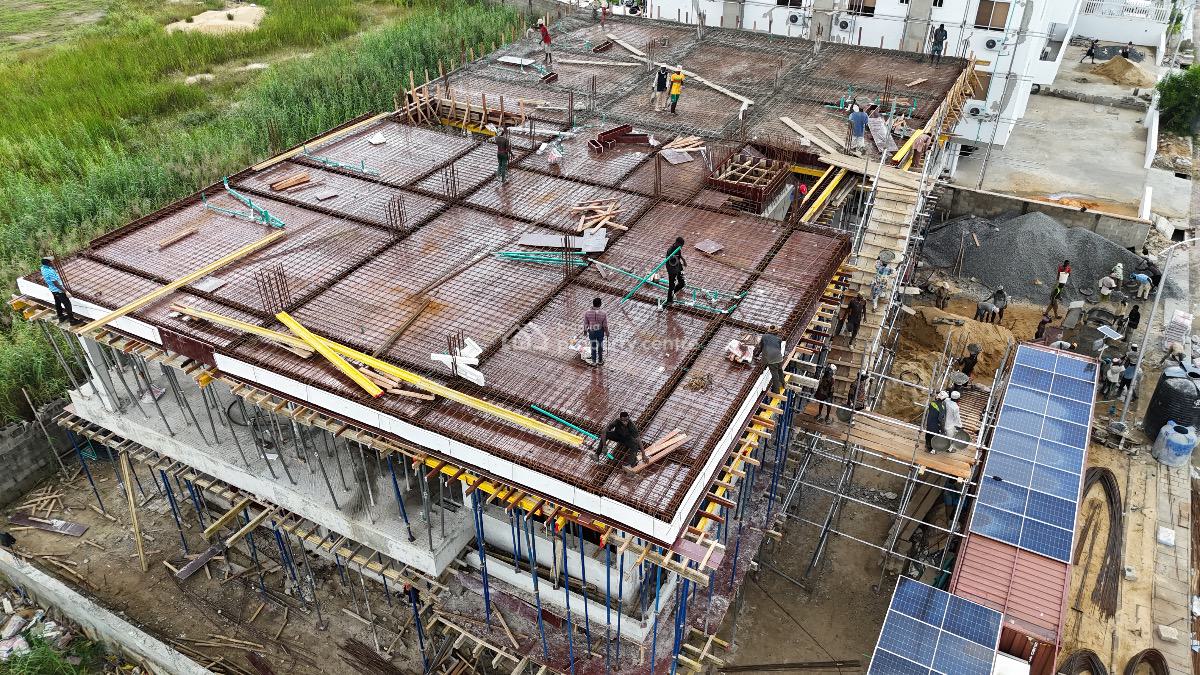 Luxury  4-bed Maisonette Penthouse with a Study, Cinema and Bq, Periwinkle Estate, Lekki Phase 1, Lekki, Lagos, House for Sale