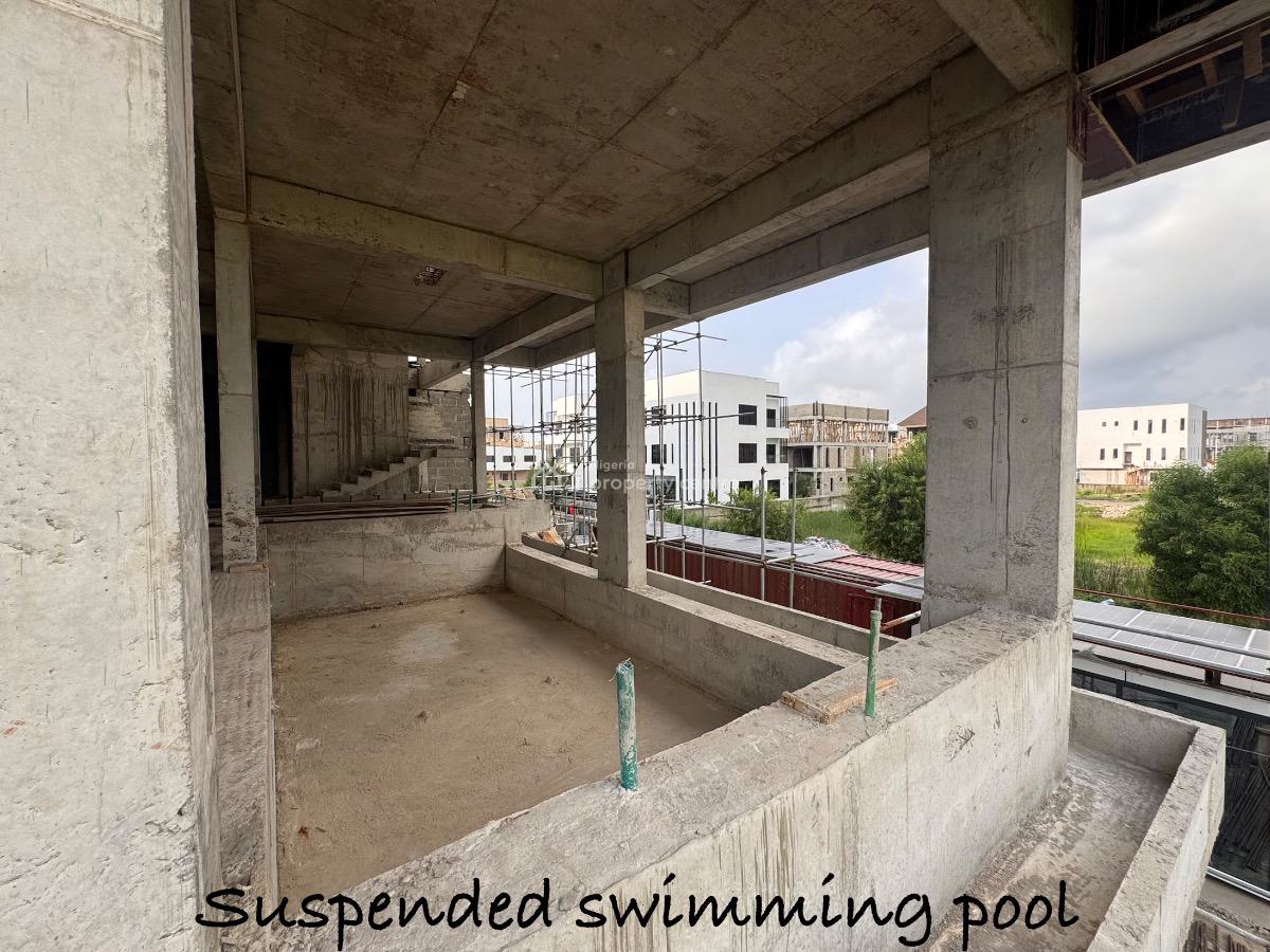 396sqm Luxury 4 Bedrooms Maisonette Penthouse with Study, Cinema and Bq, Periwinkle Estate, Lekki Phase 1, Lekki, Lagos, House for Sale