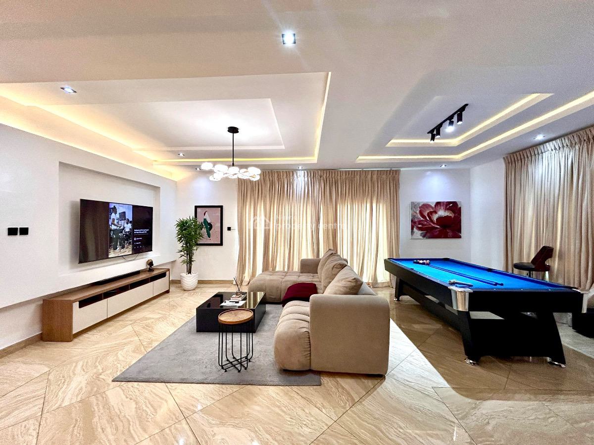 Premium 3 Bedroom with a Snooker Board, Adejoke Apartment, Parkview, Ikoyi, Lagos, Flat / Apartment for Rent