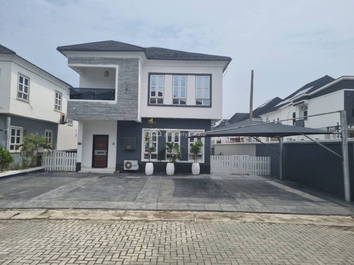 Four Bedroom Luxurious Fully Detached Duplex, Alhaji Yekini Bakare, Orchid Road, Lekki Phase 2, Lekki, Lagos, Detached Duplex Short Let