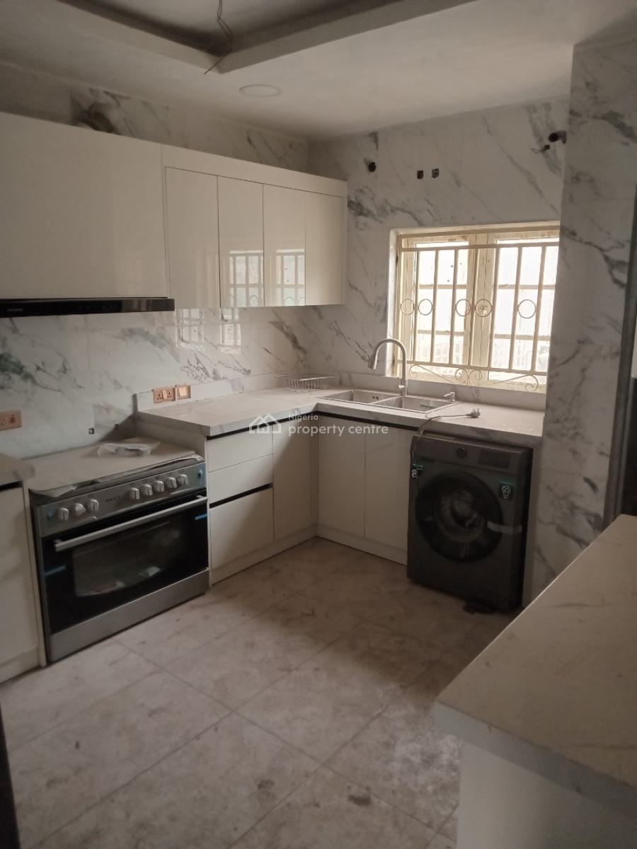 a Well Built Serviced 4-bedroom Terrace Duplex + 1 Bq, Wuye, Abuja, Terraced Duplex for Rent