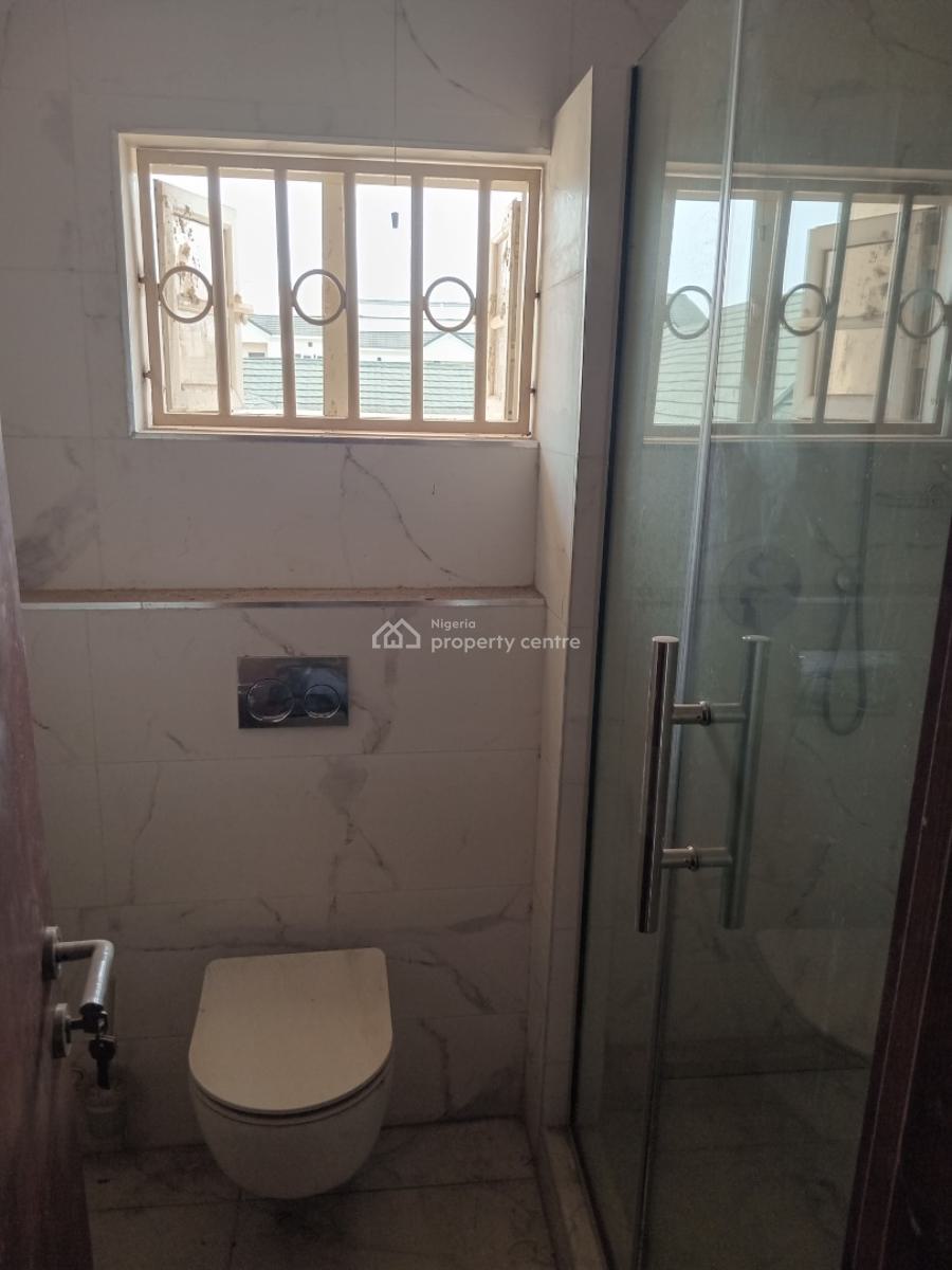 a Well Built Serviced 4-bedroom Terrace Duplex + 1 Bq, Wuye, Abuja, Terraced Duplex for Rent