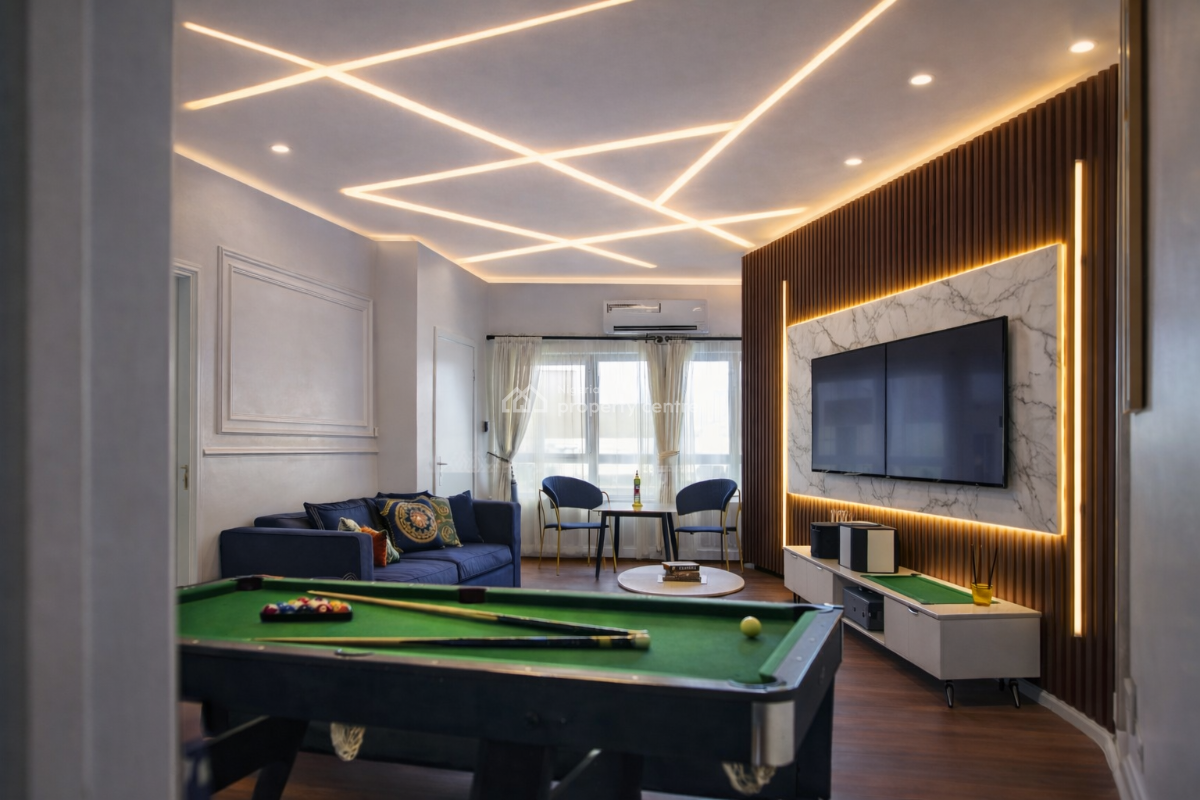 Luxury 2 Bedroom Flat, Off Admiralty Way Besides Ebeano Supermarket, Lekki Phase 1, Lekki, Lagos, Flat / Apartment for Rent