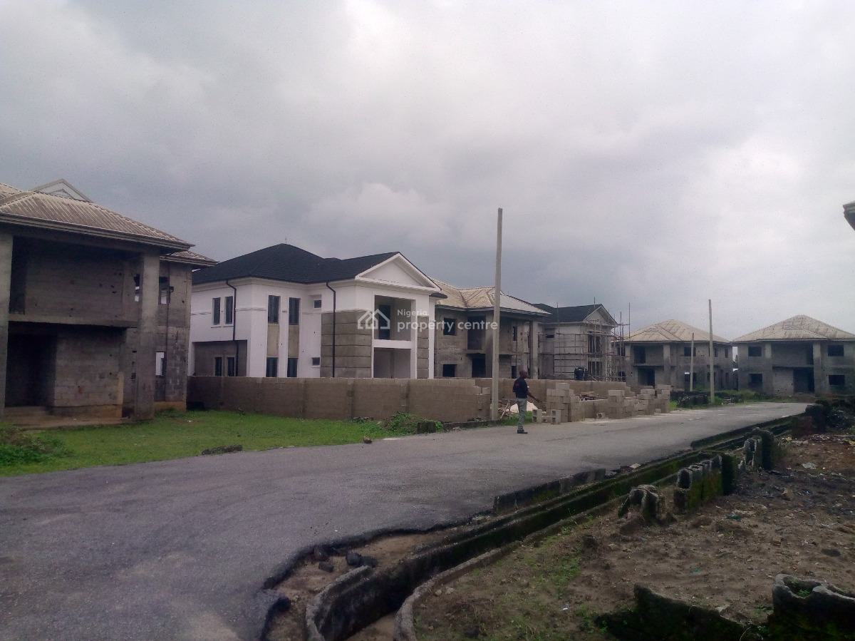 75% Completed 4 Bedroom Duplex with a Room Boys Quarter, East West Road, Rumuodara, Port Harcourt, Rivers, Detached Duplex for Sale