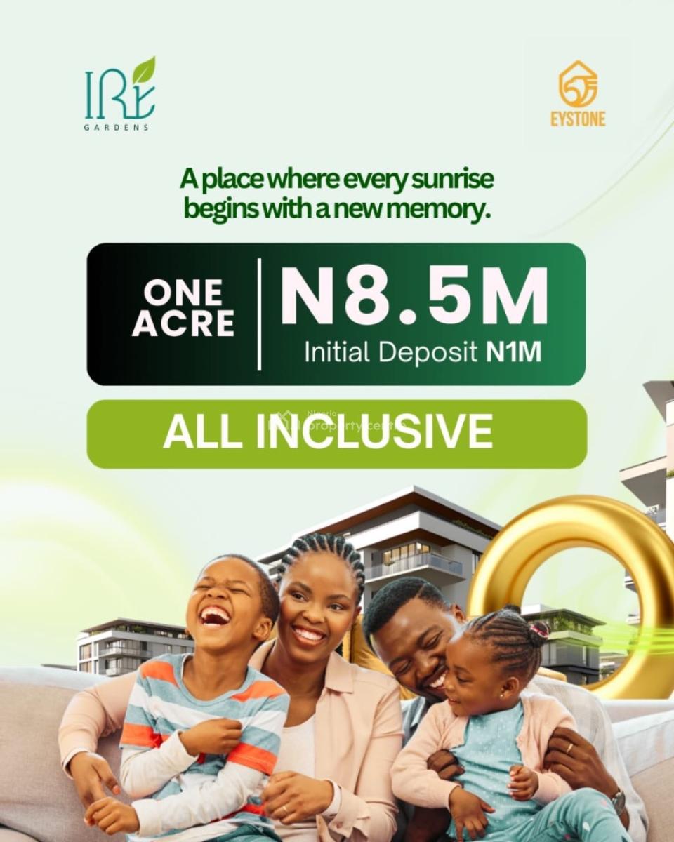 Affordable Luxury in a Serene & Secure Community, Ire Gardens, Obafemi Owode, Ogun, Residential Land for Sale