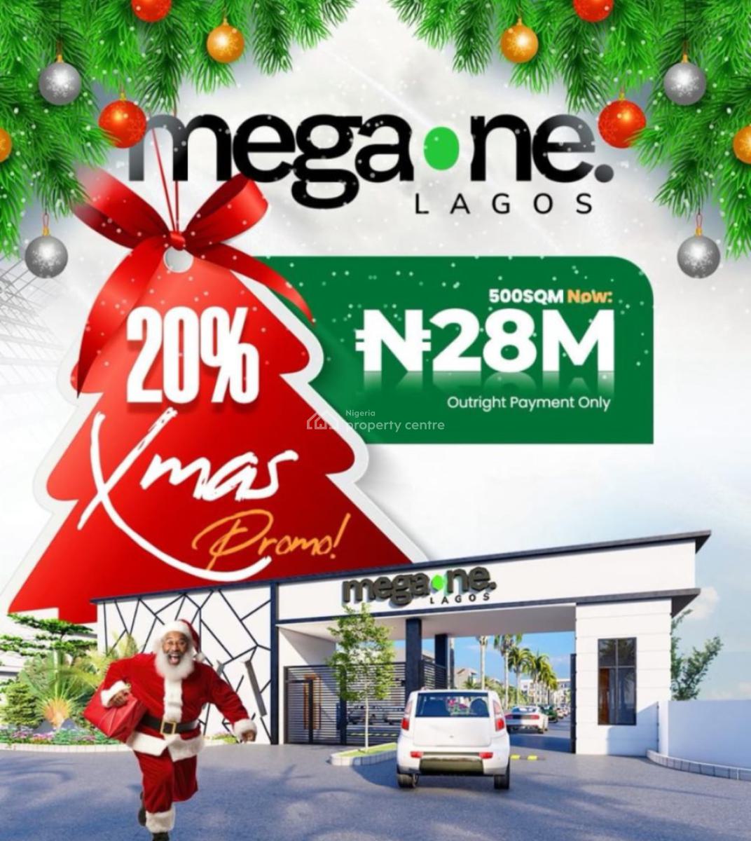 Premium C of O Dry Land, Megaone Estate, Close to The Proposed Lekki International Airport, Ibeju Lekki, Lagos, Residential Land for Sale