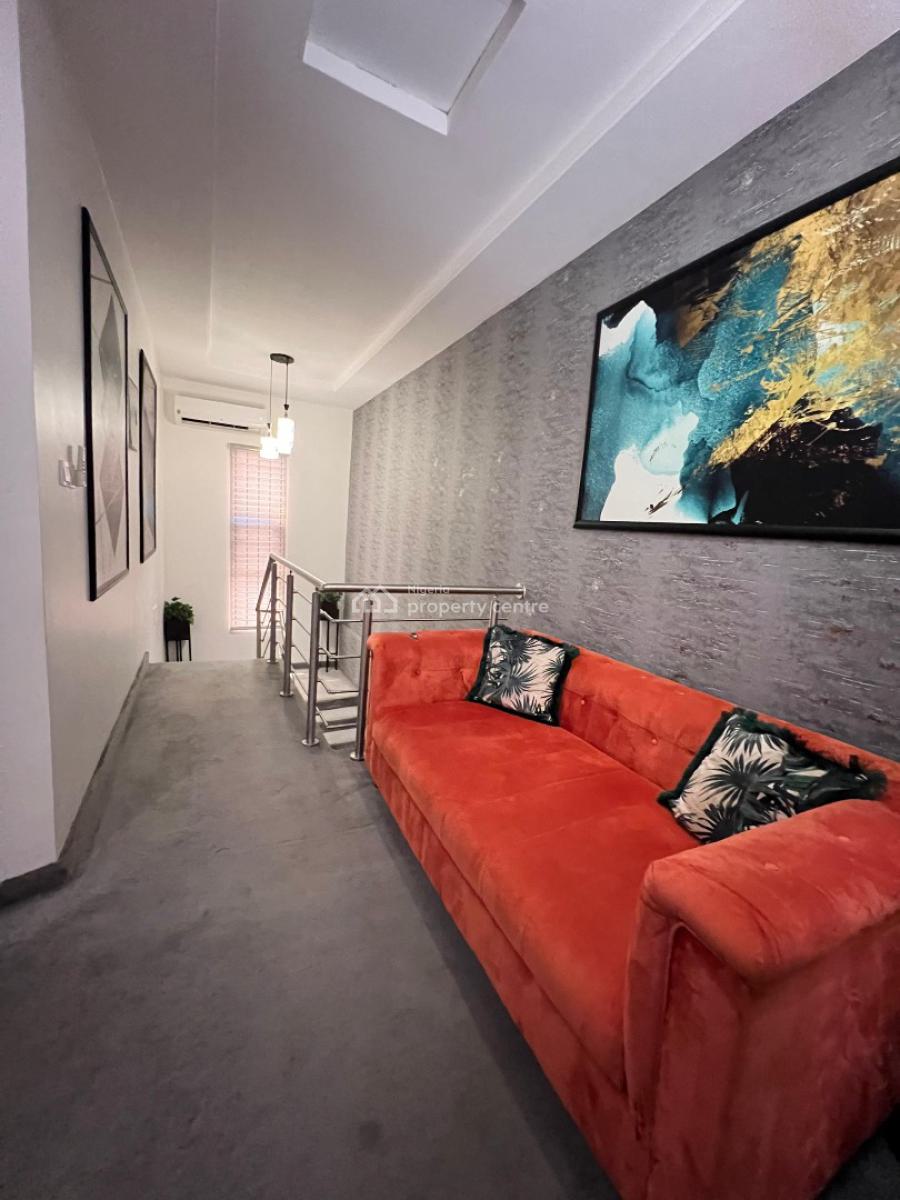 Ultra- Modern Masterpiece Furnished 4 Bedroomterrace Duplex + Compound, Osapa, Lekki, Lagos, Terraced Duplex for Sale